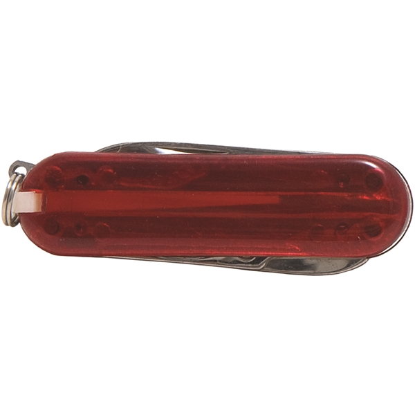 Pocket knife with stainless steel blade, nail file, scissors, tweezers, pick... from ASI 43051 CPS / Keystone CPS CPS/Keystone