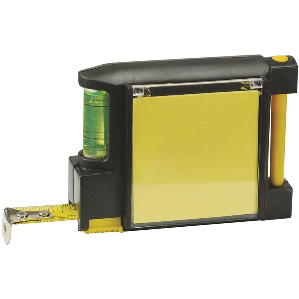 Multi-function tape measure with level, notepad and pen in one, 120"... from ASI 43051 CPS / Keystone CPS CPS/Keystone