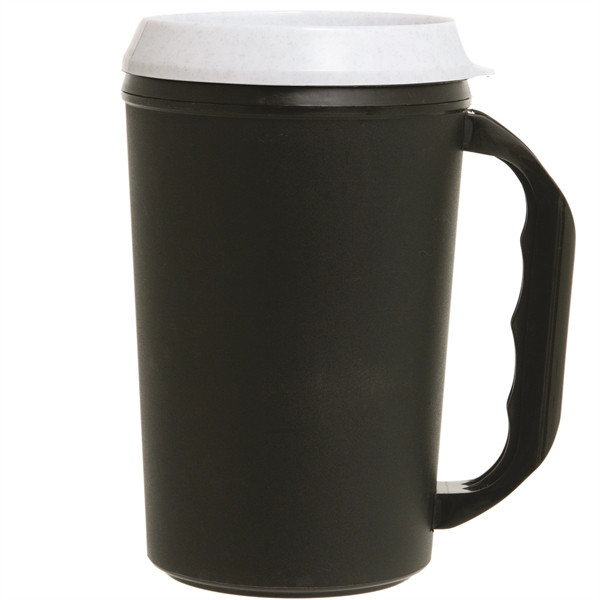 Insulated travel mug with drink-thru lid that's BPA-free and holds up... from ASI 43051 CPS / Keystone CPS CPS/Keystone