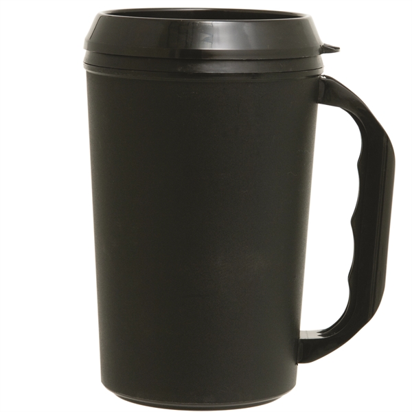 Insulated travel mug with drink-thru lid that's BPA-free and holds up... from ASI 43051 CPS / Keystone CPS CPS/Keystone
