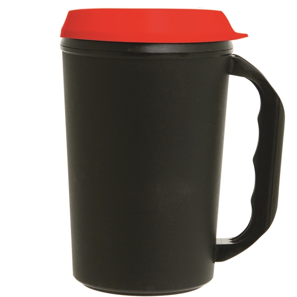 Insulated travel mug with drink-thru lid that's BPA-free and holds up... from ASI 43051 CPS / Keystone CPS CPS/Keystone