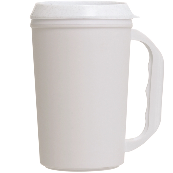 Insulated travel mug with drink-thru lid that's BPA-free and holds up... from ASI 43051 CPS / Keystone CPS CPS/Keystone