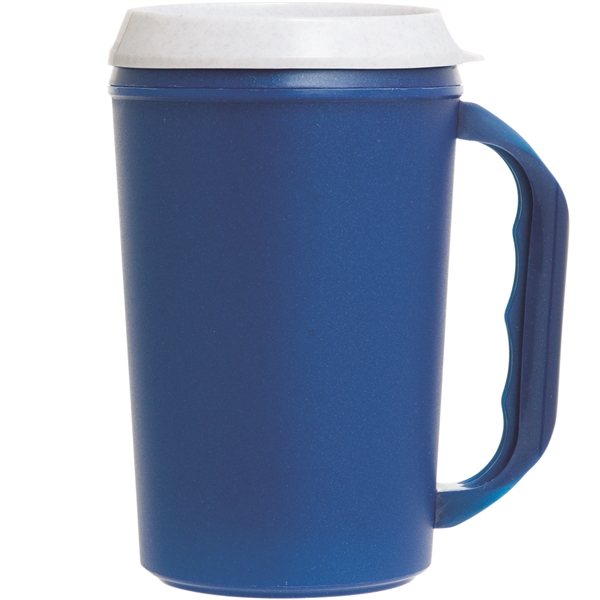 Insulated travel mug with drink-thru lid that's BPA-free and holds up... from ASI 43051 CPS / Keystone CPS CPS/Keystone