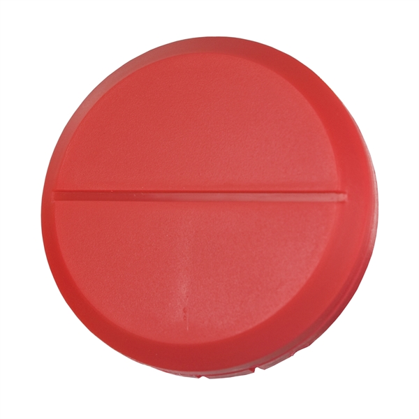 2 3/4" round polypropylene pill cutter offered in multiple product colors.... from ASI 43051 CPS / Keystone CPS CPS/Keystone