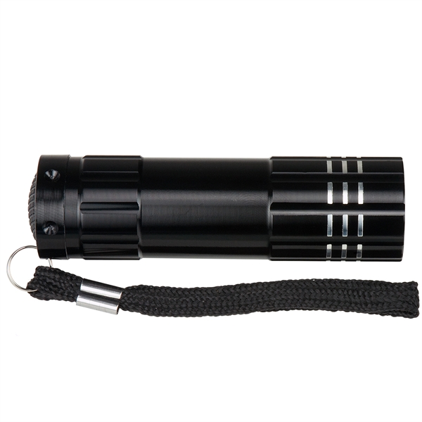 3 1/2" x 1" aluminum LED flashlight with nine LED bulbs... from ASI 43051 CPS / Keystone CPS CPS/Keystone