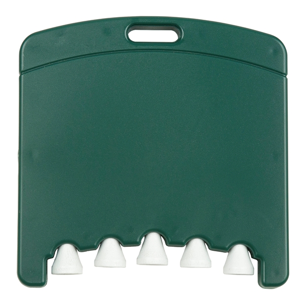 Golf bag tag made of AS material with golf tees; offered... from ASI 43051 CPS / Keystone CPS CPS/Keystone