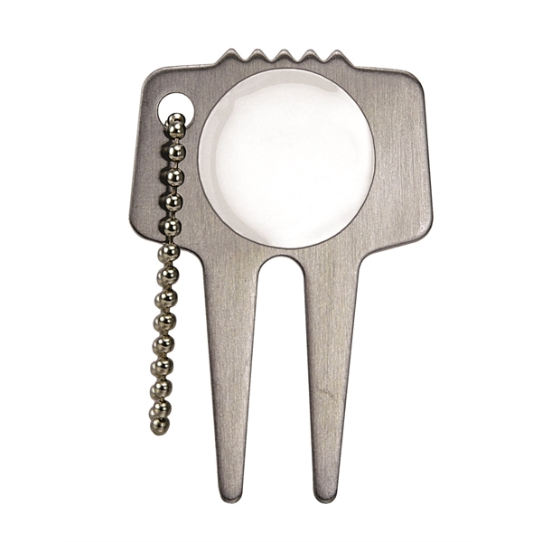 1 1/2" x 2 1/4" divot repair tool with domed imprint... from ASI 43051 CPS / Keystone CPS CPS/Keystone