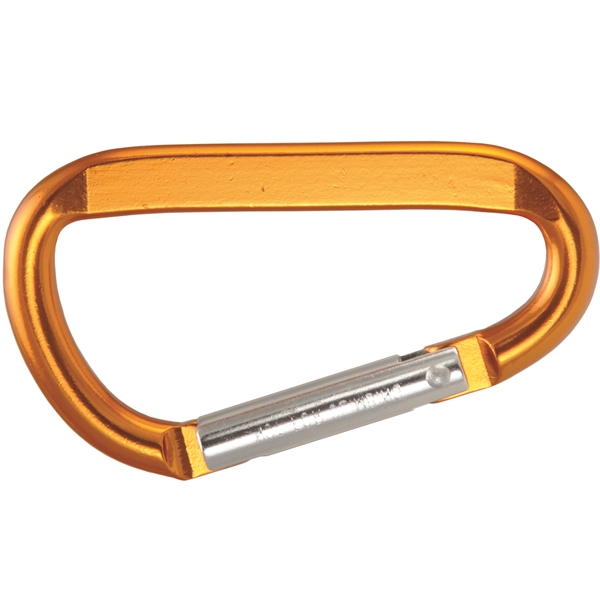 Aluminum carabiner that measures 2 1/4" W x 1 1/4" H... from ASI 43051 CPS / Keystone CPS CPS/Keystone