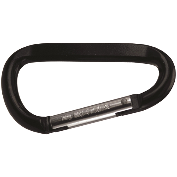 Anodized aluminum carabiner that measures 3 1/8"W x 1 5/8"H and... from ASI 43051 CPS / Keystone CPS CPS/Keystone