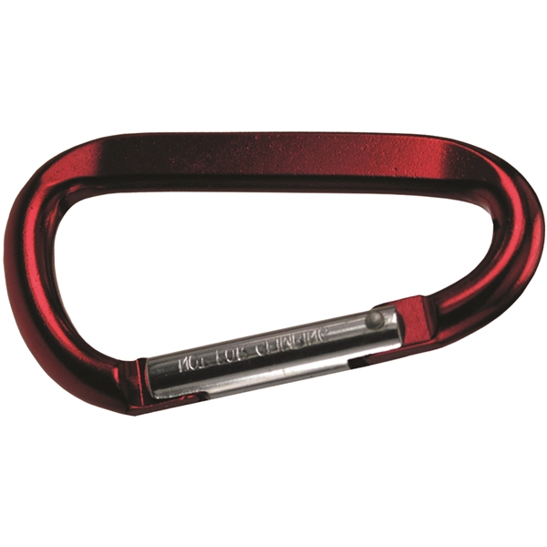 Anodized aluminum carabiner that measures 3 1/8"W x 1 5/8"H and... from ASI 43051 CPS / Keystone CPS CPS/Keystone