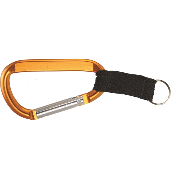 Anodized aluminum carabiner that measures 3 1/8" W x 1 5/8"... from ASI 43051 CPS / Keystone CPS CPS/Keystone