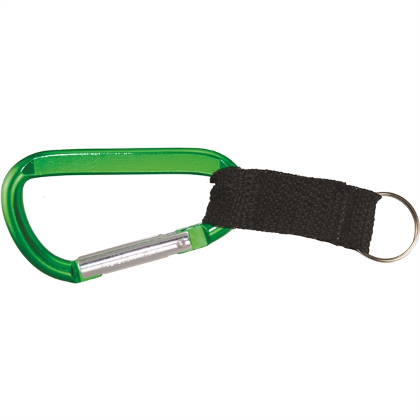 Anodized aluminum carabiner that measures 3 1/8" W x 1 5/8"... from ASI 43051 CPS / Keystone CPS CPS/Keystone