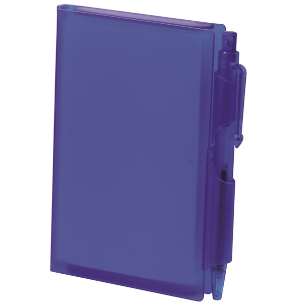 3"W x 4"H hard cover notepad with 80 pages and pen;... from ASI 43051 CPS / Keystone CPS CPS/Keystone