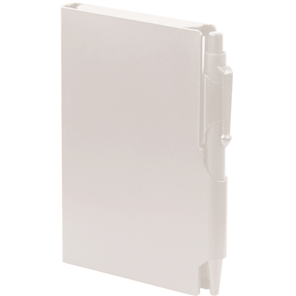 3"W x 4"H hard cover notepad with 80 pages and pen;... from ASI 43051 CPS / Keystone CPS CPS/Keystone