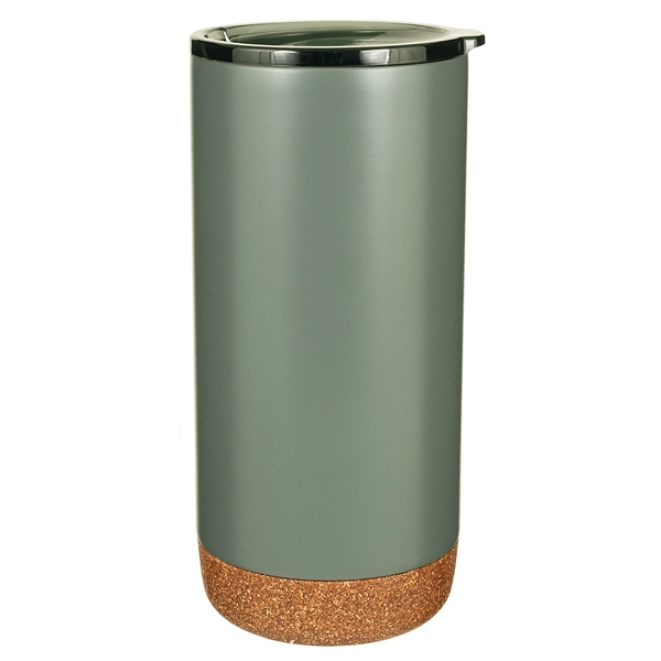 16 oz. Estate Double Walled Stainless Tumbler with Cork Bottom.... from ASI 43051 CPS / Keystone CPS CPS/Keystone