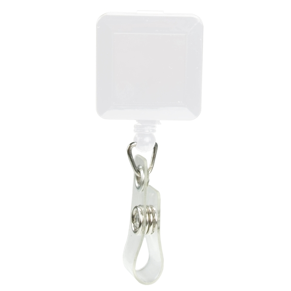 1 1/4" x 1 1/4" square badge holder with retractable 30"... from ASI 43051 CPS / Keystone CPS CPS/Keystone