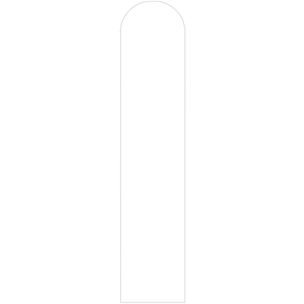 White 12 point board stock bookmark that's liquid laminate coated with... from ASI 43051 CPS / Keystone CPS CPS/Keystone