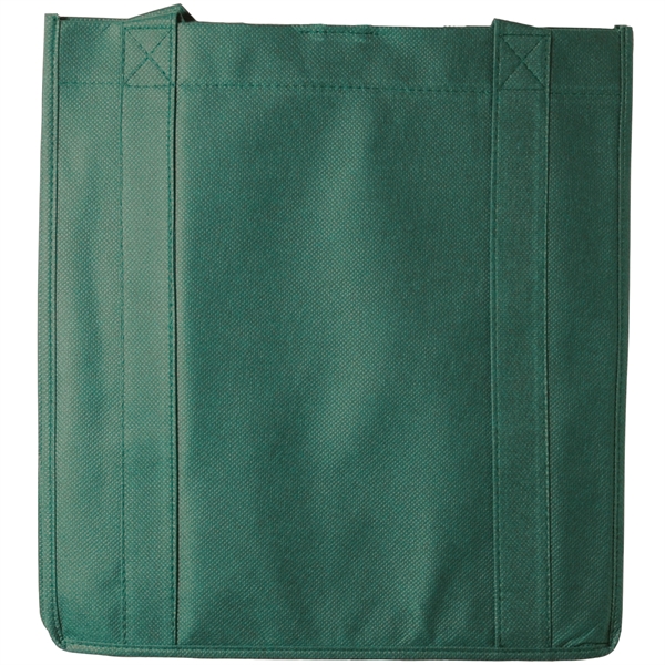 Reusable grocery tote made of 100% nonwoven polypropylene recyclable material with... from ASI 43051 CPS / Keystone CPS CPS/Keystone