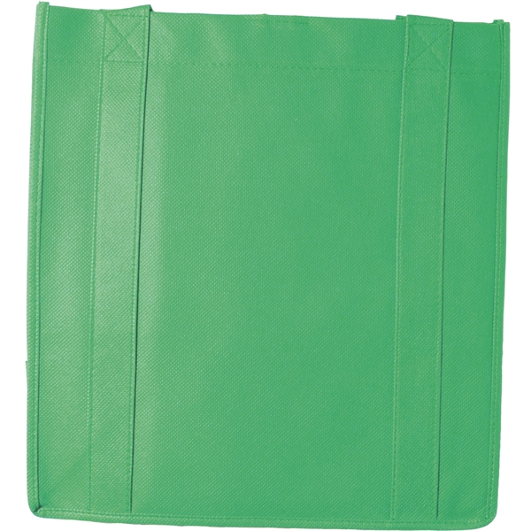 Reusable grocery tote made of 100% nonwoven polypropylene recyclable material with... from ASI 43051 CPS / Keystone CPS CPS/Keystone