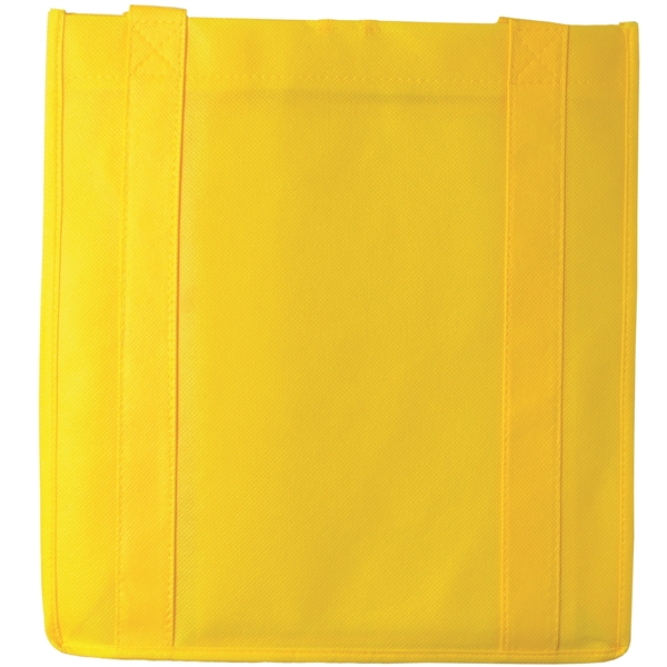 Reusable grocery tote made of 100% nonwoven polypropylene recyclable material with... from ASI 43051 CPS / Keystone CPS CPS/Keystone