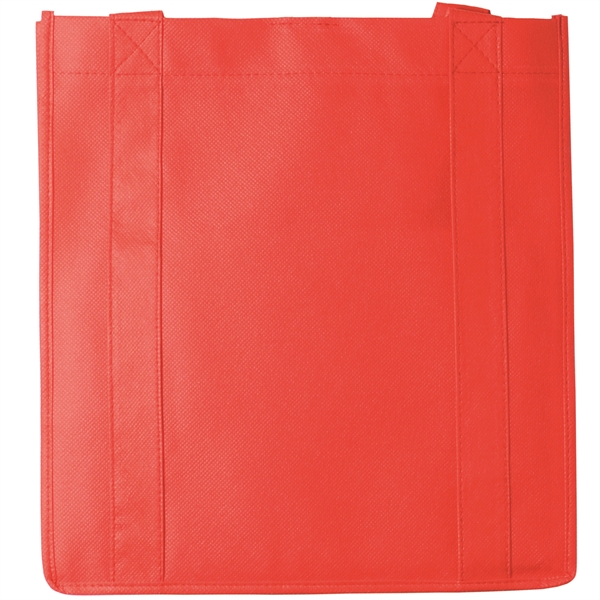 Reusable grocery tote made of 100% nonwoven polypropylene recyclable material with... from ASI 43051 CPS / Keystone CPS CPS/Keystone