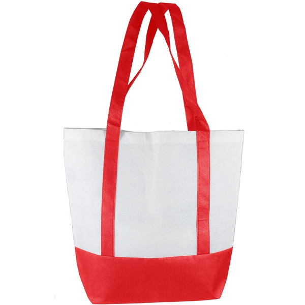 16 1/2" x 15 1/2" tote bag made of white polypropylene... from ASI 43051 CPS / Keystone CPS CPS/Keystone