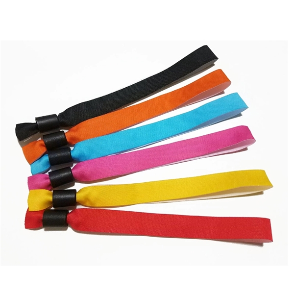 13.78" x .59"  polyester adjustable wristband plus 2 color silkscreen... from ASI 37218 Athena Promo (tm)