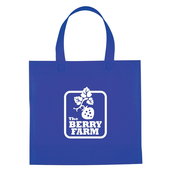 Tote bag made of 80 gram non-woven coated water-resistant polypropylene with... from ASI 61125 Hit Promotional Products / Hit®