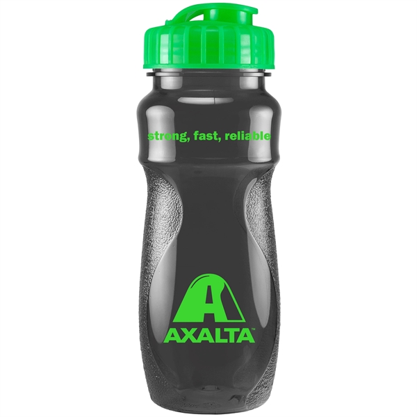 Water bottle made of PET material that holds up to 24... from ASI 43051 CPS / Keystone CPS CPS/Keystone