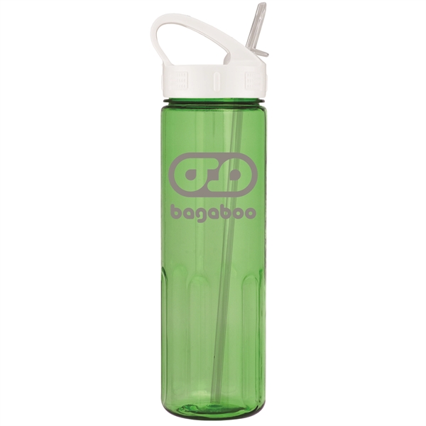 BPA free PET bottle with sport sip lid and straw that... from ASI 43051 CPS / Keystone CPS CPS/Keystone