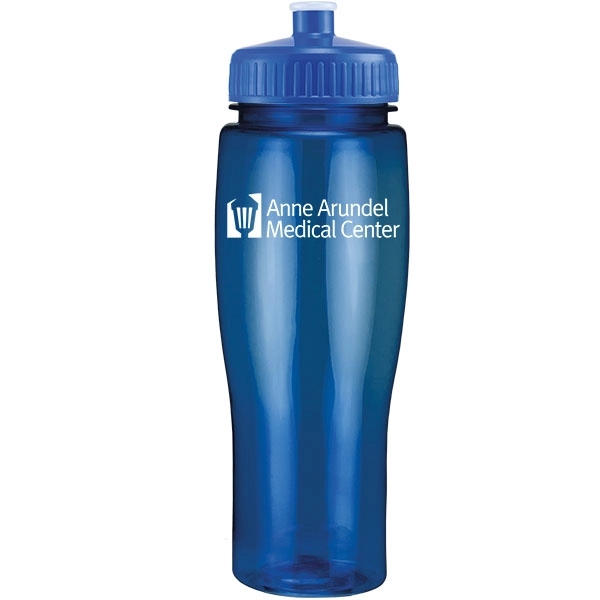 24 oz. BPA free translucent contour sport bottle made of PET... from ASI 43051 CPS / Keystone CPS CPS/Keystone