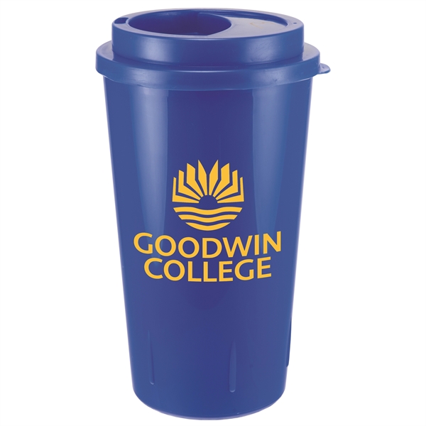 BPA free, double-walled 16 oz. tumbler made of polypropylene with matching... from ASI 43051 CPS / Keystone CPS CPS/Keystone