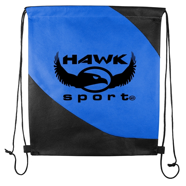 14"W x 16"H two-color backpack made of 100% nonwoven polypropylene, 80... from ASI 43051 CPS / Keystone CPS CPS/Keystone