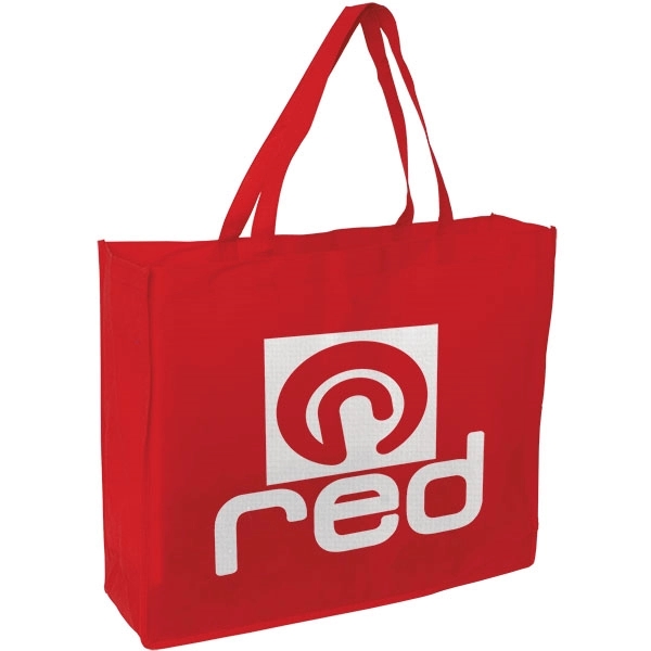 20" x 16" gusseted tote bag made of 100% non-woven polypropylene,... from ASI 43051 CPS / Keystone CPS CPS/Keystone