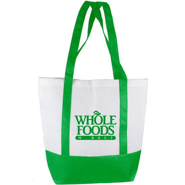 16 1/2" x 15 1/2" tote bag made of white polypropylene... from ASI 43051 CPS / Keystone CPS CPS/Keystone