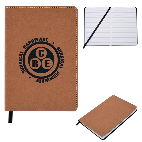 Kraft paper journal that provides a way for people to jot... from ASI 61125 Hit Promotional Products / Hit®