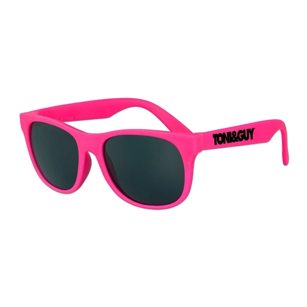 Solid colored plastic sunglasses with UV400 protecting lenses.... from ASI 98360 WOWLine / WOWLine®