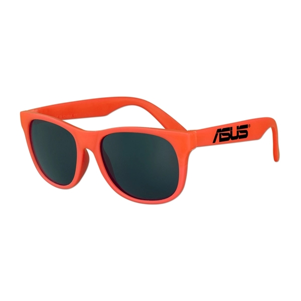 Solid colored plastic sunglasses with UV400 protecting lenses.... from ASI 98360 WOWLine / WOWLine®
