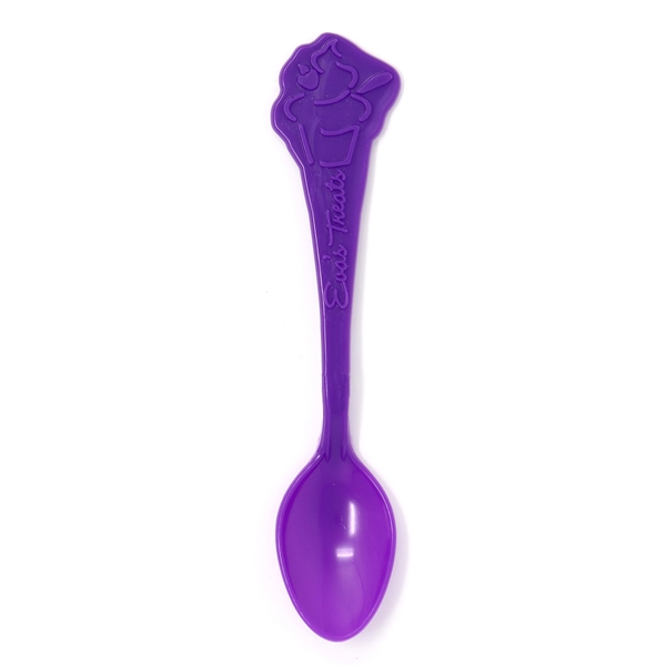 6" plastic spoon with custom topper.... from ASI 59683 Harco Enterprises LTD / Harco Enterprises