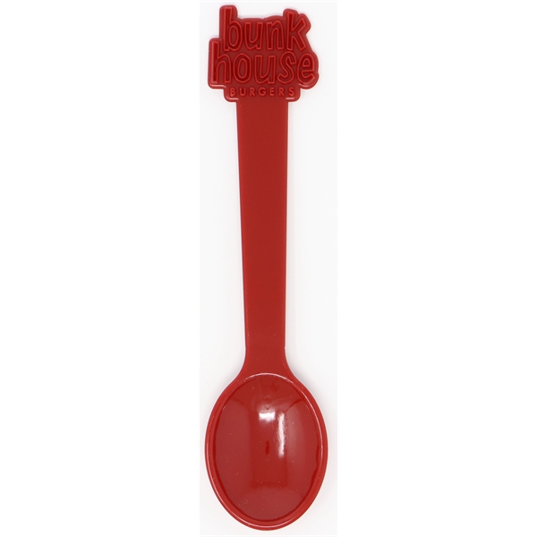 6" embossed plastic dessert spoon.... from ASI 59683 Harco Enterprises LTD