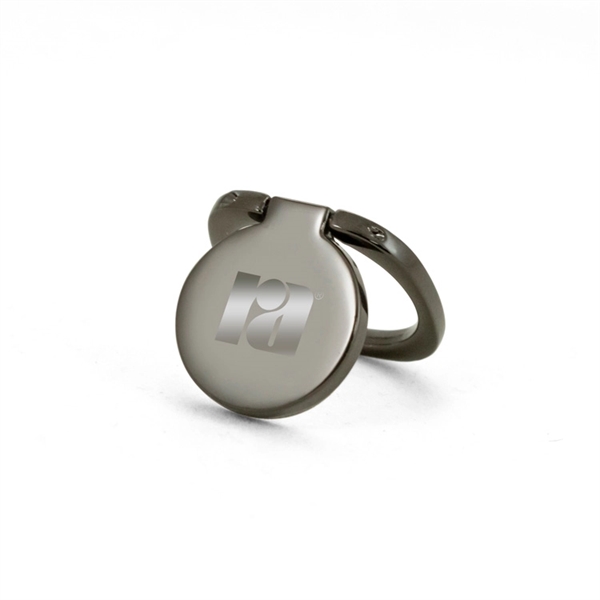 Adhesive zinc alloy phone ring that doubles as a stand and... from ASI 88060 Snugz/USA Inc / Sweda®