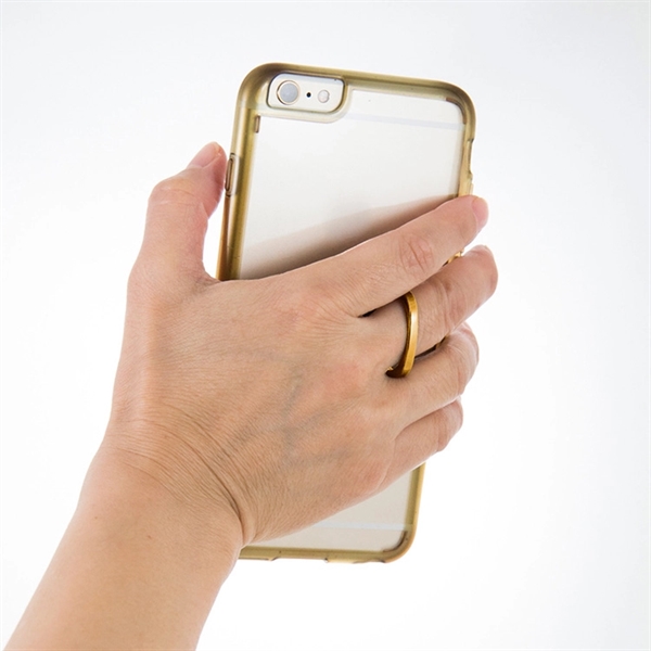 Adhesive zinc alloy phone ring that doubles as a stand and... from ASI 88060 Snugz/USA Inc / Sweda®