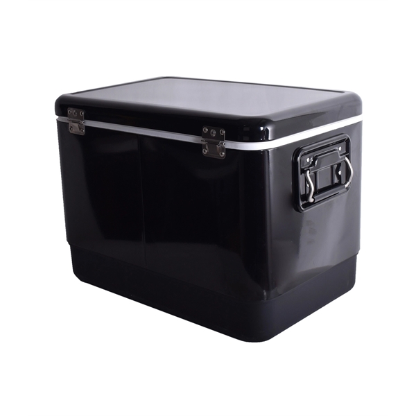 Insulated cooler with lock closure; holds up to 80 cans.... from ASI 76730 Peerless Umbrella Co Inc / Threads By Peerless