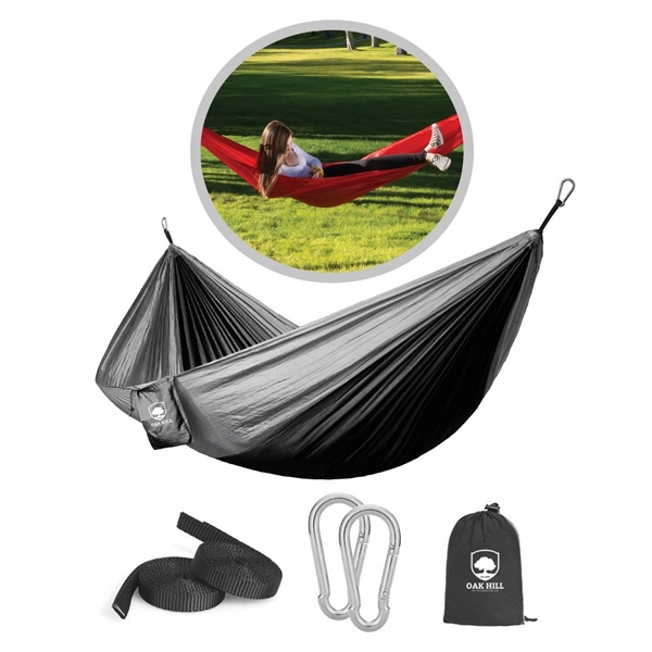 Portable lightweight Hammock made of a heavy duty polyester, packed in... from ASI 76730 Peerless Umbrella Co Inc / Threads By Peerless