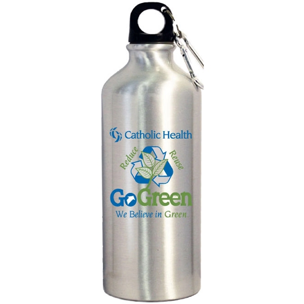 22 Oz. Water bottle, aluminum, carabiner included, 8 popular colors.... from ASI 36988 Artek USA Inc / Artek™