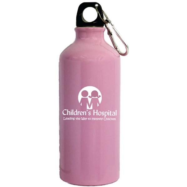 22 Oz. Water bottle, aluminum, carabiner included, 8 popular colors.... from ASI 36988 Artek USA Inc / Artek™