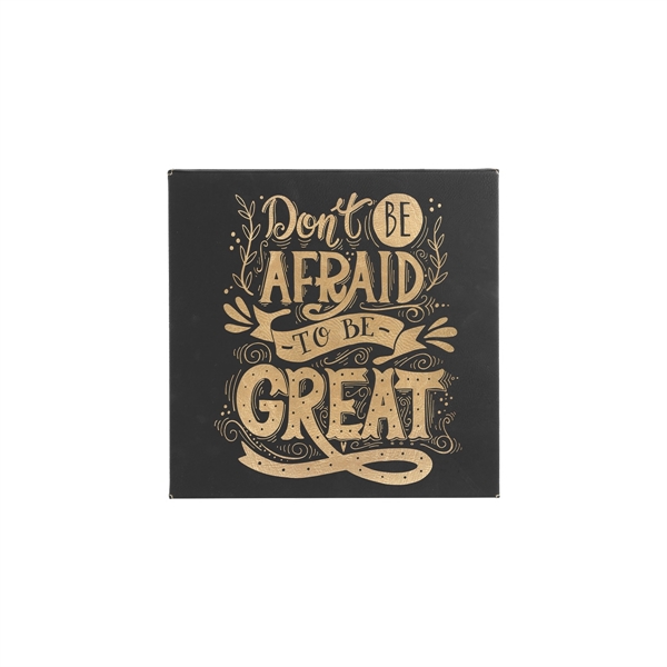 10" x 1 1/2" x 10" PU leather walk sign with... from ASI 74601 Calico