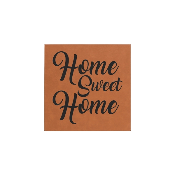 10" x 1 1/2" x 10" PU leather walk sign with... from ASI 74601 Calico