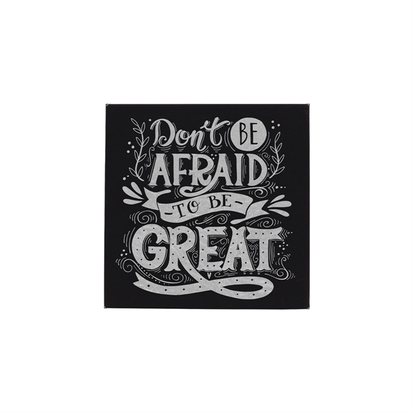 10" x 1 1/2" x 10" PU leather walk sign with... from ASI 74601 Calico