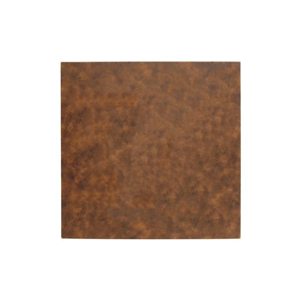 14" x 1 1/2" x 14" PU leatherette wall sign with... from ASI 74601 Calico